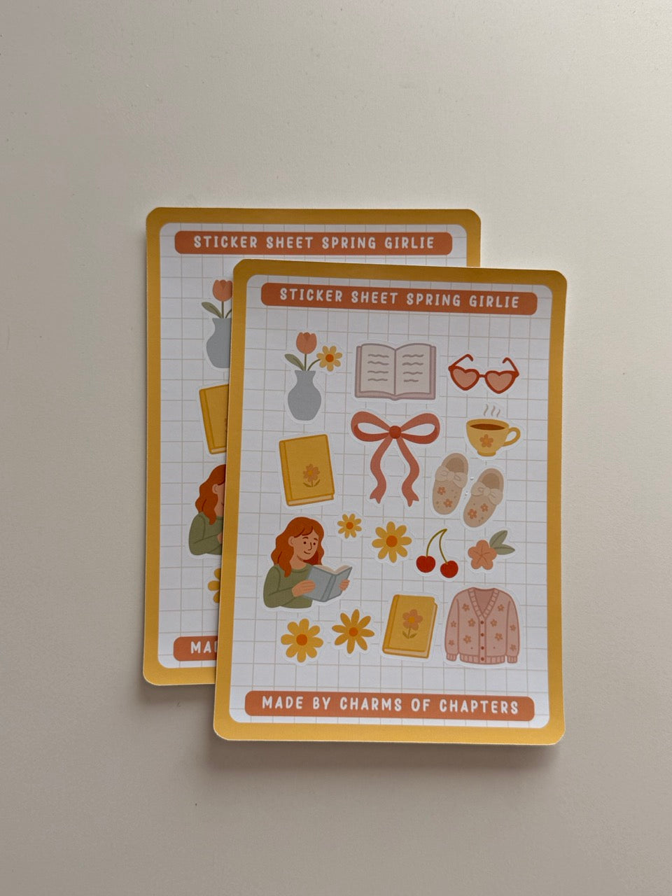 Sticker Sheet Spring Girlie