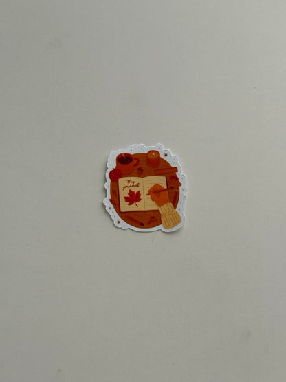 Sticker Autumn Journaling