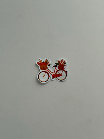 Sticker Fall Bicycle