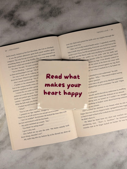 Keramische Tegel Read What Makes Your Heart Happy