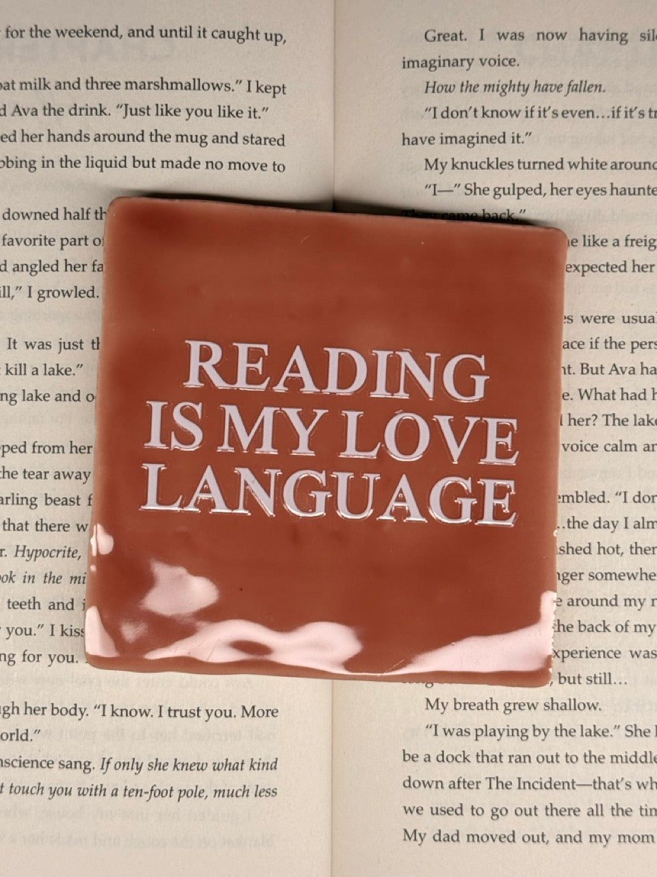 Keramische Tegel Reading Is My Love Language