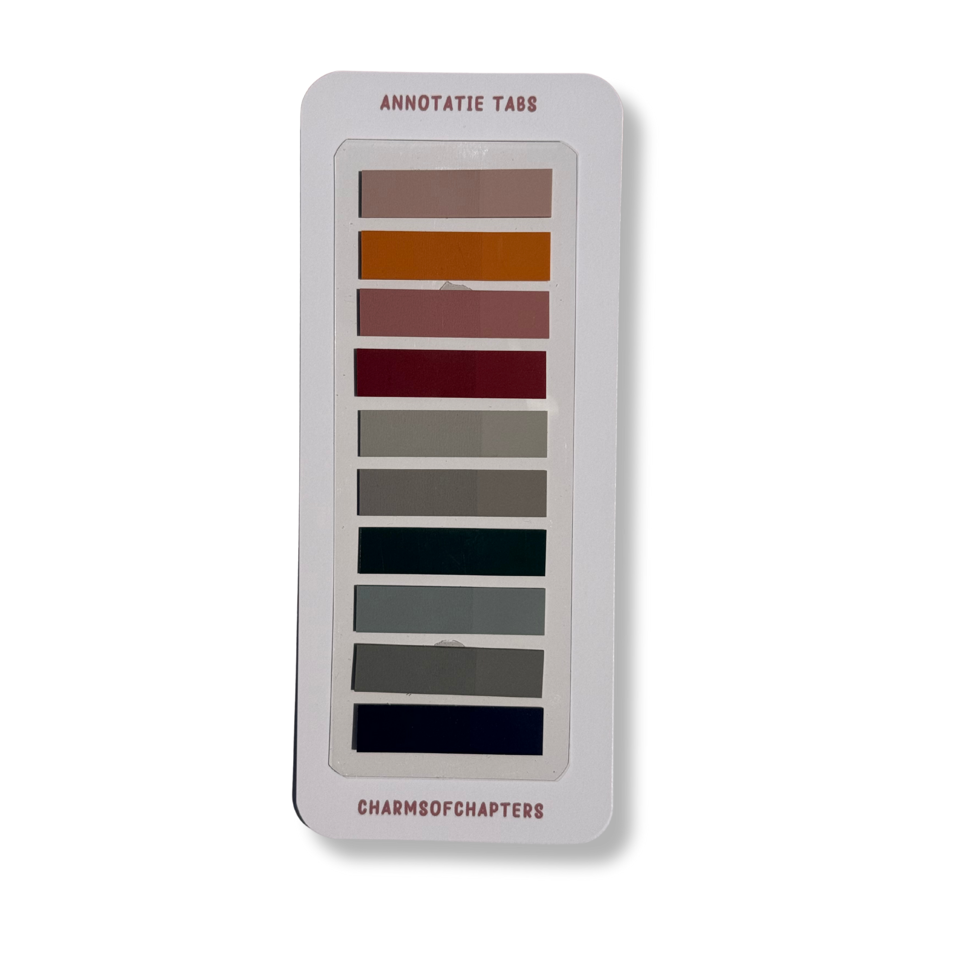 Annotatie tabs Deep Earth met 200 sticky book tabs in 10 kleuren
