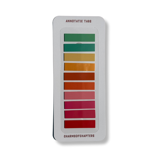 Annotatie tabs Electric Sunset met 200 sticky book tabs in 10 kleuren