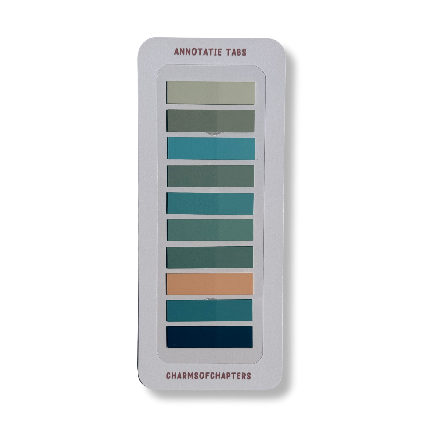 Annotatie tabs Ocean Breeze met 200 sticky book tabs in 10 kleuren