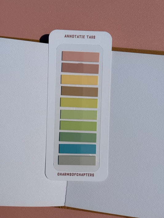 Sticky book tabs Pastel Paradise voor boeken annoteren en passages markeren