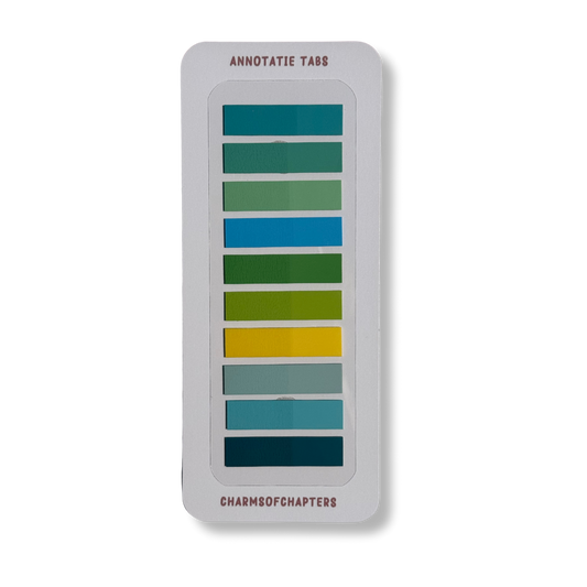 Annotatie tabs Pop of Color met 200 sticky book tabs in 10 kleuren