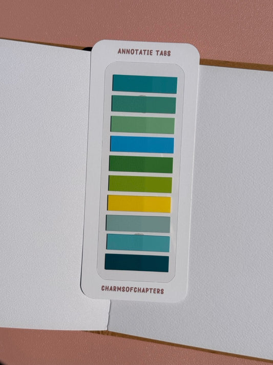 Sticky book tabs Pop of Color voor boeken annoteren en passages markeren