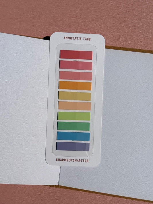 Sticky book tabs Tropical Twist voor boeken annoteren en passages markeren