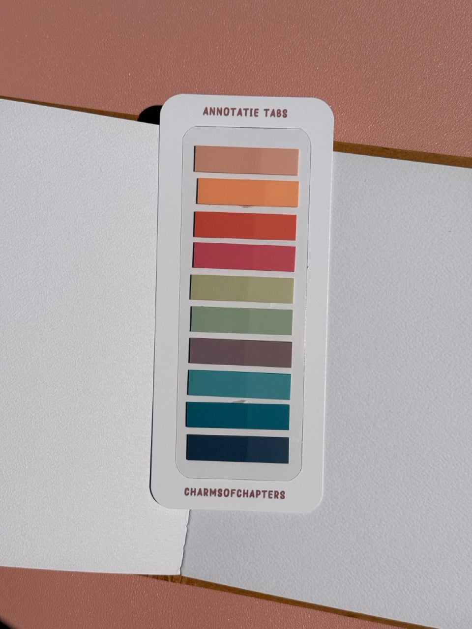 Sticky book tabs Vibrant Visions voor boeken annoteren en passages markeren