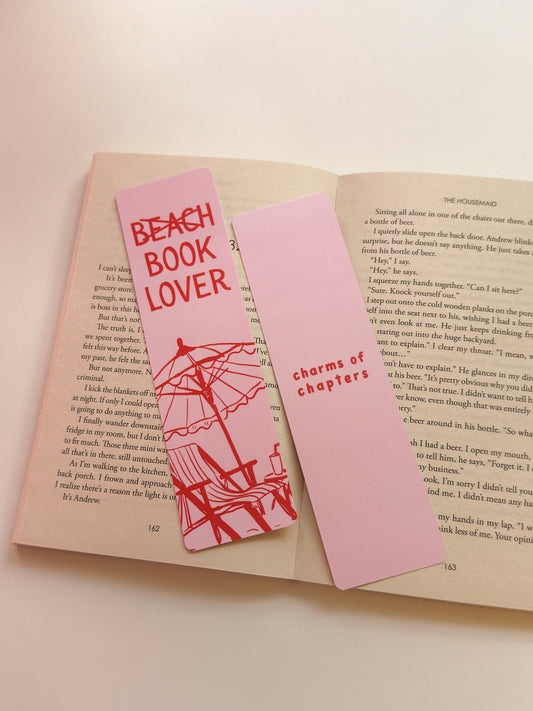Productfoto van boekenlegger Beach Book Lover