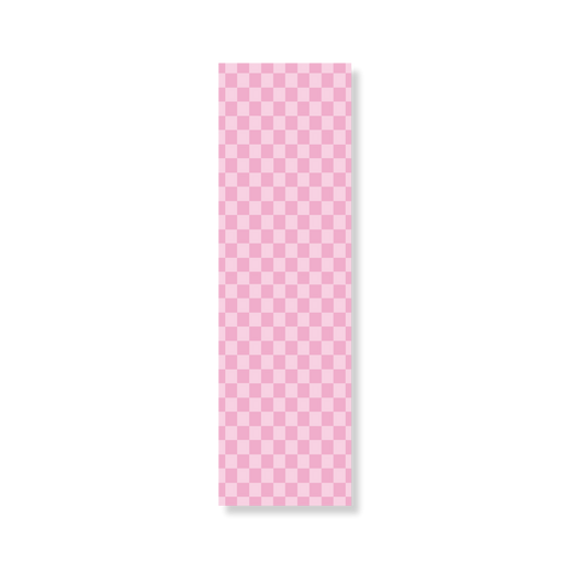 Boekenlegger Blush Checkered van Charms of Chapters