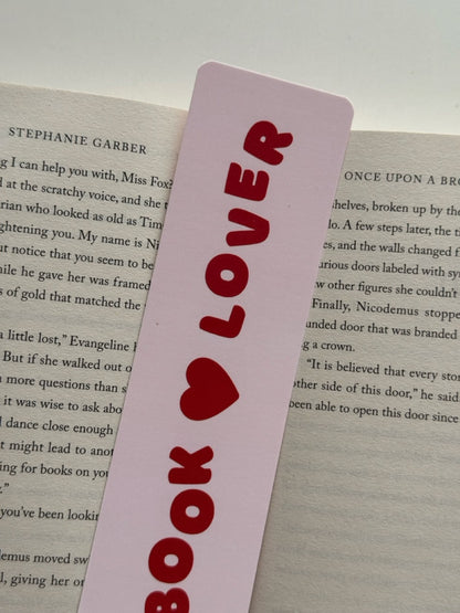 Book Lover boekenlegger voor boekenliefhebbers