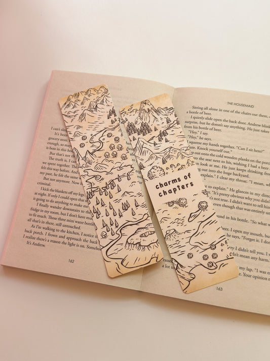 Productfoto van boekenlegger Fantasy Map