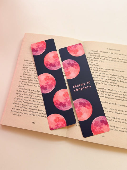 Productfoto van boekenlegger Pink Moons