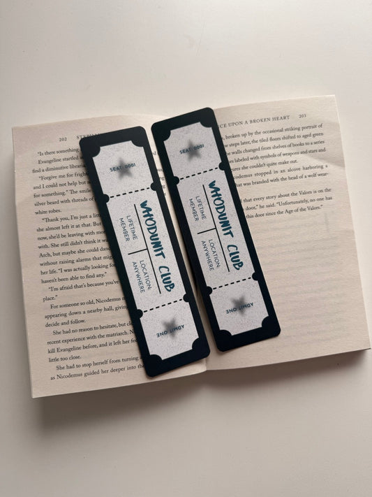 Productfoto van boekenlegger Whodunit Club
