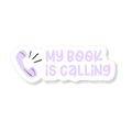 Sticker My Book Is Calling