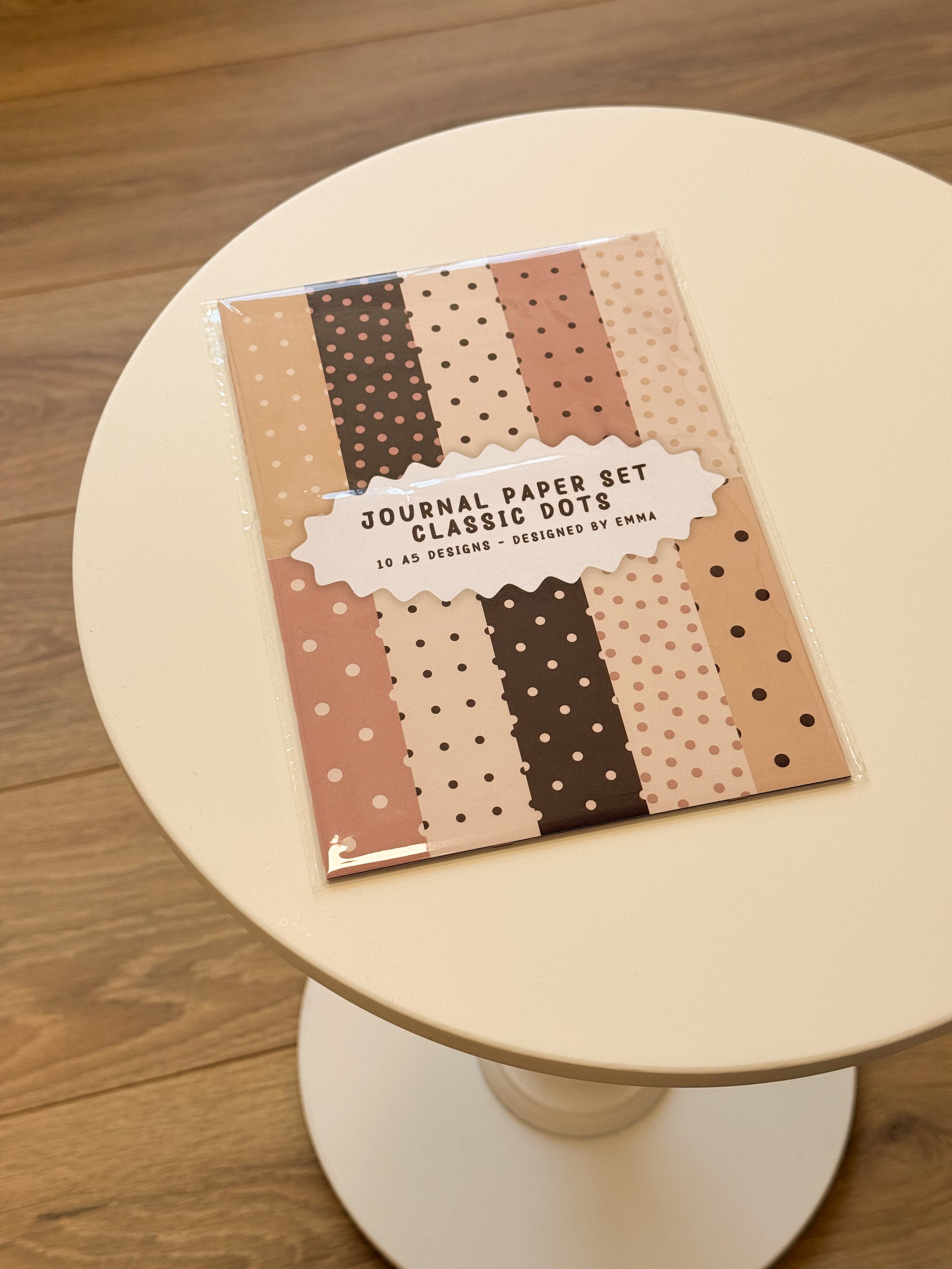 Journal Paper Set Classic Dots
