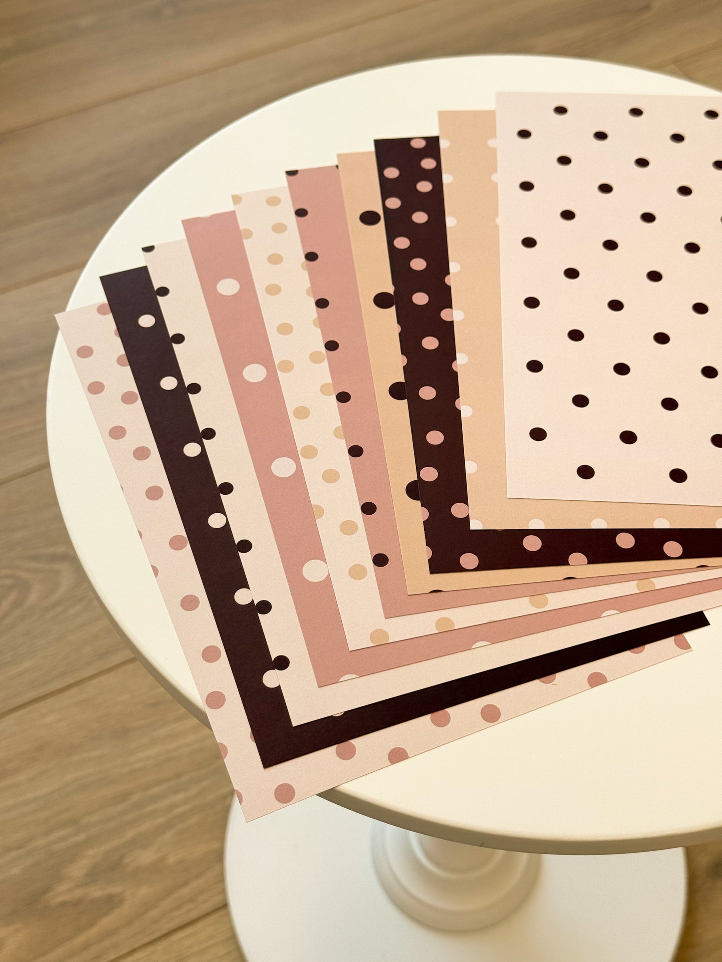 Journal Paper Set Classic Dots voor creatieve spreads