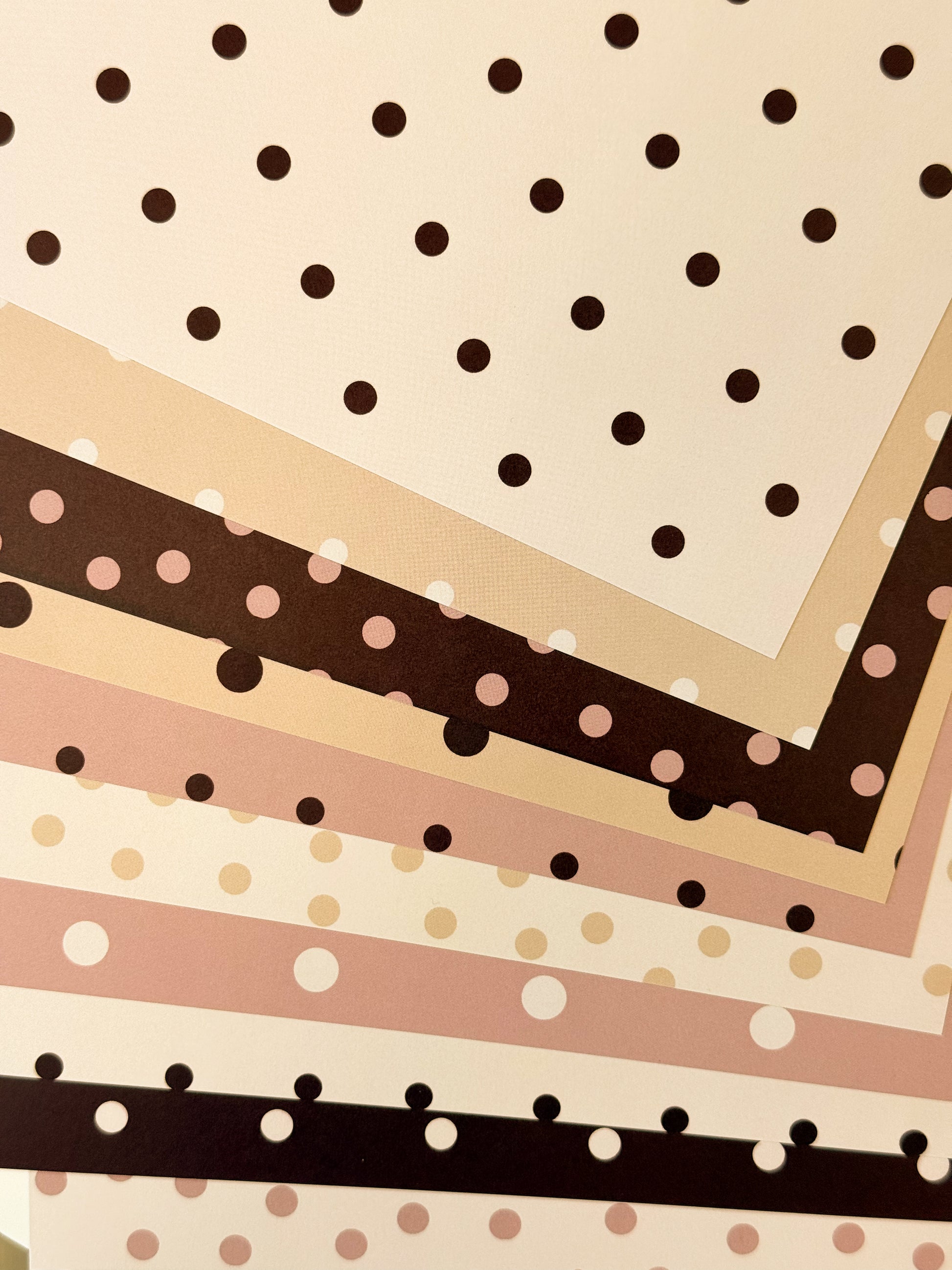 Classic Dots papier voor journaling en scrapbooking
