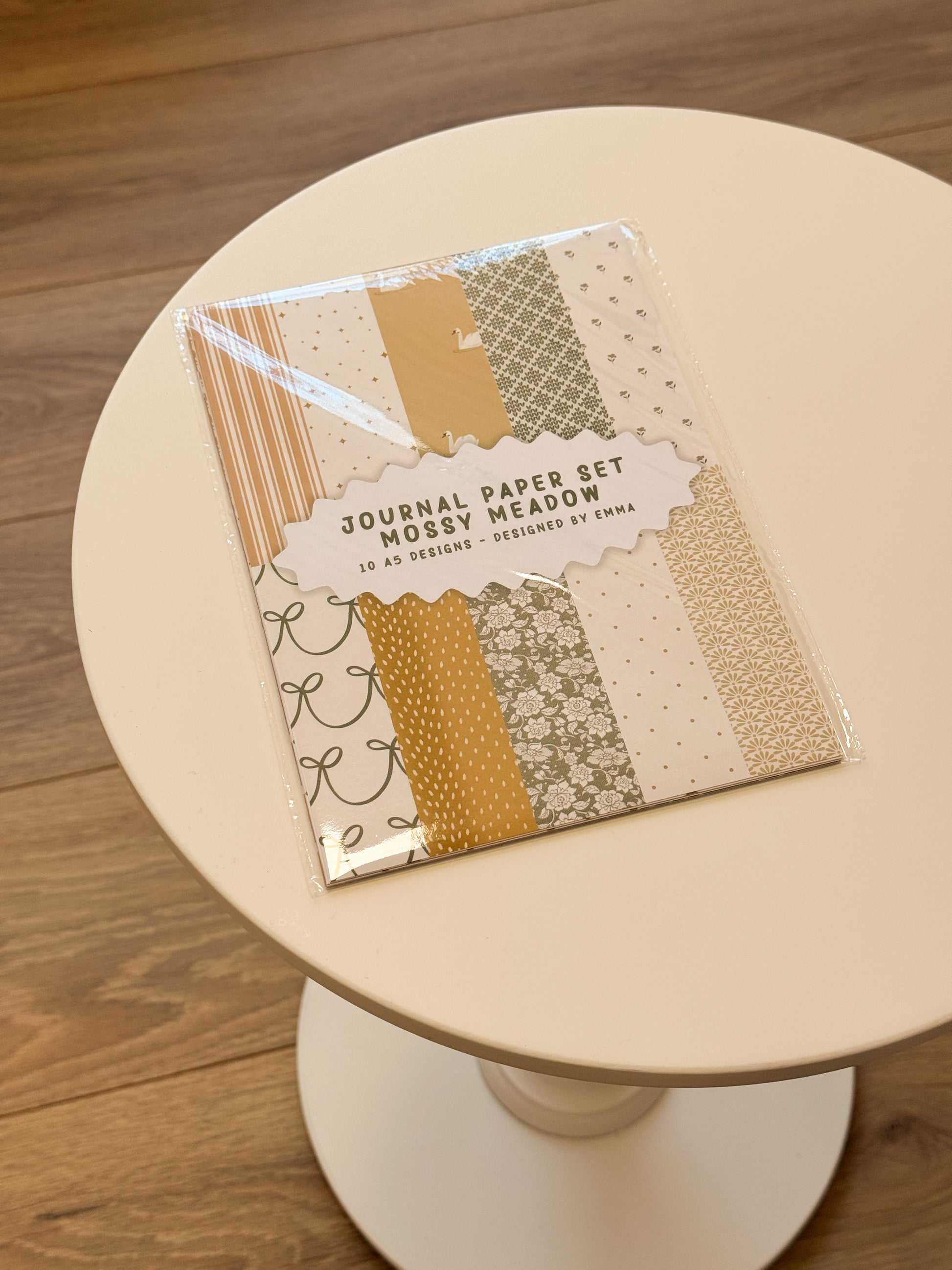 Journal Paper Set Mossy Meadow
