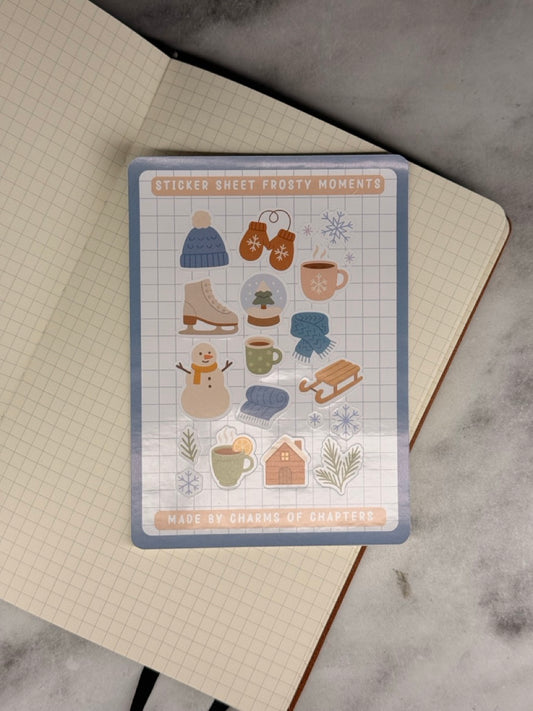 Productfoto van het Stickervel Frosty Moments