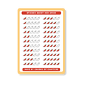 Sticker Sheet Red Spice