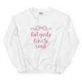 Hot Girls Like To Read Sweatshirt